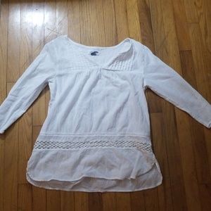 Old navy white tunic